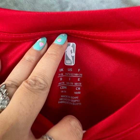 Houston Rockets Long Sleeve 14/16 - Picture 3 of 5